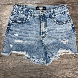 *3‎ for $15* REWASH American Original Denim Shorts 3 High-Rise Distressed Jeans
